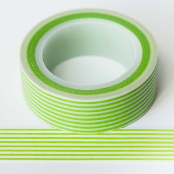 lime-green-stripe-washi-tape